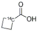 CYCLOBUTANE CARBOXYLIC ACID, [1-14C] Struktur