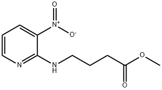 METHYL 4-[(3-NITRO-2-PYRIDINYL)AMINO]BUTANOATE Struktur