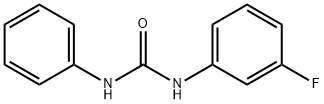 N-(3-FLUOROPHENYL)(PHENYLAMINO)FORMAMIDE Struktur