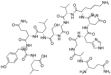 GLN-ALA-GLY-HIS-ASN-LYS-VAL-GLY-SER-LEU-GLN-TYR-LEU Struktur