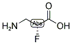 A-FLUORO-B-ALANINE Struktur