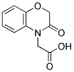 (3-OXO-2,3-DIHYDRO-4H-1,4-BENZOXAZIN-4-YL)ACETIC ACID Struktur