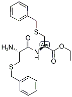 S-BENZYL-L-CYSTEINE-S-BENZYL-L-CYSTEINE ETHYL ESTER Struktur