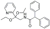 N-[2,2-DIETHOXY-2-(PYRIDIN-2-YL)ETHYL]DIPHENYLACETAMIDE Struktur