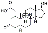 5ALPHA-ANDROSTAN-1ALPHA-CARBOXYMETHYL-17BETA-OL-3-ONE:BSA Struktur