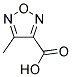 4-METHYLFURAZAN-3-CARBOXYLIC ACID Struktur