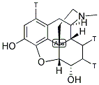 DIHYDROMORPHINE, [1,7,8-3H] Struktur