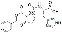 Z-PGLU-HIS-OH Struktur