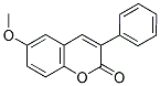 6-METHOXY-3-PHENYLCOUMARIN Struktur