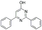 2,4-DIPHENYL-6-HYDROXYPYRIMIDINE Struktur