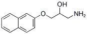 1-AMINO-3-(NAPHTHALEN-2-YLOXY)-PROPAN-2-OL Struktur