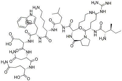 DYNORPHIN A (8-17), PORCINE Struktur