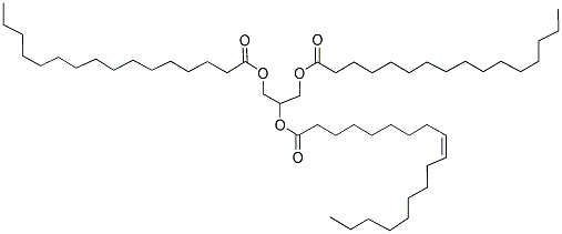 1,3-PALMITIN-2-OLEIN Struktur