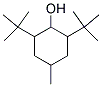 2,6-DI(TERT-BUTYL)-4-METHYLCYCLOHEXAN-1-OL Struktur