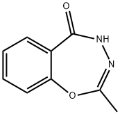 2-METHYL-1,3,4-BENZOXADIAZEPIN-5(4H)-ONE Struktur