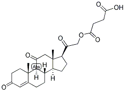 11-DEHYDROCORTICOSTERONE HEMISUCCINATE Struktur