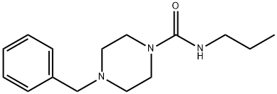 (4-BENZYLPIPERAZINYL)-N-PROPYLFORMAMIDE Struktur