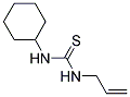 N-ALLYL-N'-CYCLOHEXYLTHIOUREA Struktur