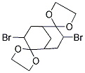 3,7-DIBROMO-2,6-BIS[SPIRO(ETHYLENEDIOXY-2-YL)]BICYCLO[3.3.1]UNDECANE Struktur