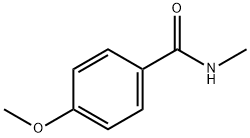 4-METHOXY-N-METHYLBENZAMIDE Struktur