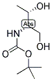 BOC-(2S,3S)-2-AMINO-3-HYDROXY-1-BUTANOL Struktur