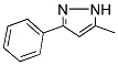 5-METHYL-3-PHENYL-1H-PYRAZOLE Struktur