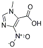 1-METHYL-4-NITRO-1H-IMIDAZOLE-5-CARBOXYLIC ACID Struktur