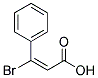 3-BROMO-3-PHENYLACRYLIC ACID Struktur