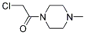 2-CHLORO-1-(4-METHYL-PIPERAZIN-1-YL)-ETHANONE Struktur