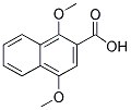 1,4-DIMETHOXY-2-NAPHTHOIC ACID Struktur