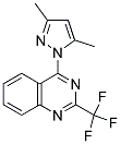 4-(3,5-DIMETHYL-1H-PYRAZOL-1-YL)-2-(TRIFLUOROMETHYL)QUINAZOLINE Struktur