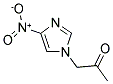 1-(4-NITRO-1H-IMIDAZOL-1-YL)ACETONE Struktur