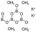 POTASSIUM TETRA-BORATE, HYDROUS Struktur