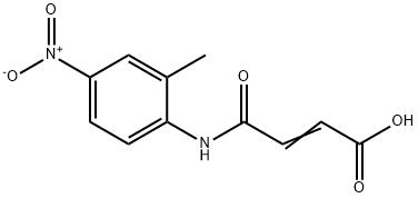 3-(2-METHYL-4-NITRO-PHENYLCARBAMOYL)-ACRYLIC ACID Struktur