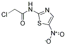 2-CHLORO-N-(5-NITRO-THIAZOL-2-YL)-ACETAMIDE Struktur