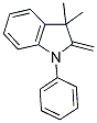 3,3-DIMETHYL-2-METHYLENE-1-PHENYLINDOLINE Struktur