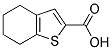 4,5,6,7-TETRAHYDRO-BENZO[B]THIOPHENE-2-CARBOXYLIC ACID Struktur
