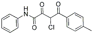 N1-PHENYL-3-CHLORO-4-(4-METHYLPHENYL)-2,4-DIOXOBUTANAMIDE Struktur