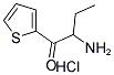 1-(THIOPHENE-2-CARBONYL)-PROPYL-AMMONIUM CHLORIDE Struktur