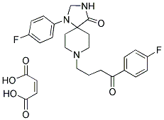 3'-FLUOROBENZYLSPIPERONE MALEATE Struktur