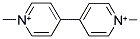 1,1'-DIMETHYL-4,4'-BIPYRIDIUM Struktur