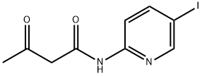 N-(5-IODO-2-PYRIDINYL)-3-OXOBUTANAMIDE Struktur