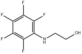 2-(2,3,4,5,6-PENTAFLUOROANILINO)-1-ETHANOL Struktur