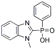 1-METHYL-1H-BENZO[D]IMIDAZOL-2-YL(PHENYL)PHOSPHINIC ACID Struktur