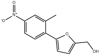 [5-(2-METHYL-4-NITRO-PHENYL)-FURAN-2-YL]-METHANOL Struktur