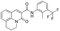 2,3-DIHYDRO-N-[2-METHYL-3-(TRIFLUOROMETHYL)PHENYL]-5-OXO-(1H,5H)-BENZO[IJ]QUINOLIZINE-6-CARBOXAMIDE