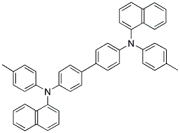 N,N'-DI(NAPHTHALENE-1-YL)-N,N'-DI(4-METHYL-PHENYL)-BENZIDINE Struktur