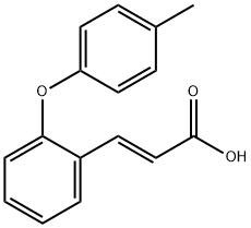 3-[2-(4-METHYLPHENOXY)PHENYL]ACRYLIC ACID Struktur