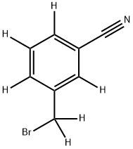 3-CYANOBENZYL-D6 BROMIDE Struktur