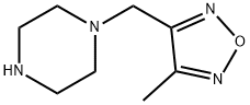 1-(4-METHYL-FURAZAN-3-YLMETHYL)-PIPERAZINE price.